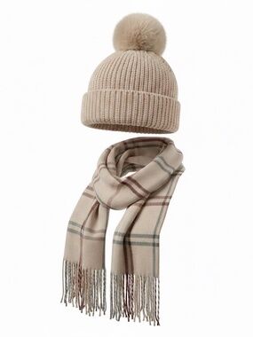Hat and scarf set